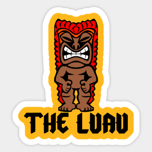 Luau t-shirt Sticker